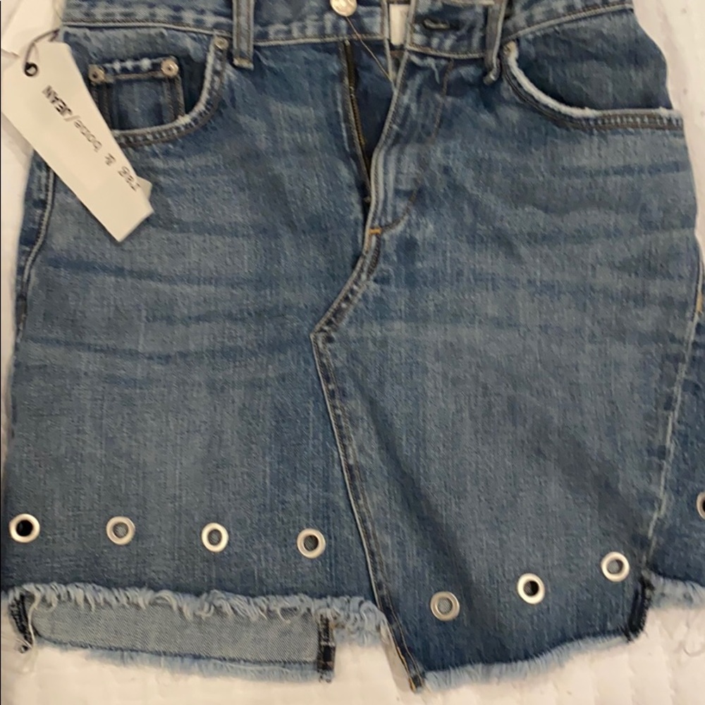 Rag and Bone denim skirt